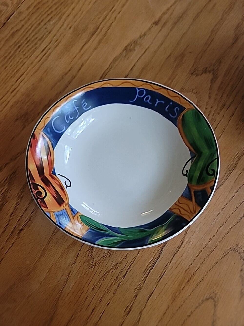 Sango Café Paris Soup / Cereal Bowl 7-1/4" x 8" Vintage